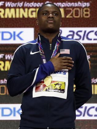 Christian Coleman. Picture: AP