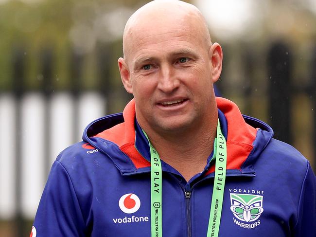 Warriors Coach Nathan Brown NRL Photos