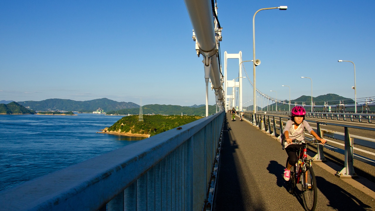 <h2>October: Cycling Shimanami Kaido, Setouchi</h2><p>October is considered the most beautiful time to cycle the spectacular Shimanami Kaido expressway route which traverses the Seto Inland Sea via a chain of bridges and tiny picturesque islands. Running between Hiroshima&rsquo;s Onomichi and Ehime&rsquo;s Imabari cities, late October&rsquo;s <a href="https://cycling-shimanami.jp/" target="_blank" rel="noopener">Cycling Shimanami</a> event is not a race but a &ldquo;meet&rdquo; of cycling enthusiasts; you pedal at your own pace, choosing from eight courses, and can stop and stay along the way.&nbsp;</p><p><strong>TIP:</strong> Take a <a href="https://hiddenjapantravel.com/cycle-the-highlights-of-shikoku/" target="_blank" rel="noopener">six-day guided cycling tour</a>, including more of blissful Shikoku, with Hidden Japan Travel.&nbsp;</p>