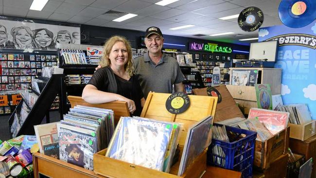 SURVIVORS: Network Video Winston Glades store owners Jo and John Wilton are celebrating 30 years in the industry. Picture: David Nielsen