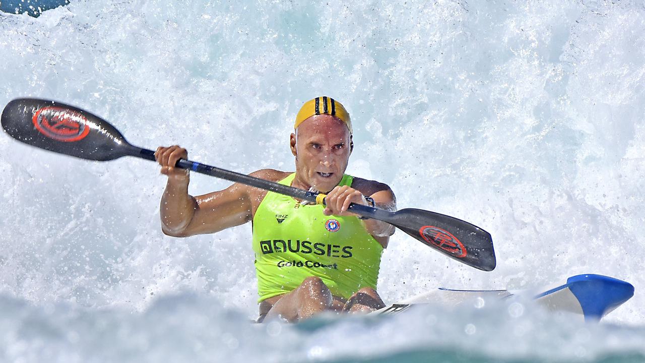 ON THE WATER: Grant Kenny, pictured at the Australian Surf Life Saving Championships at Broadbeach earlier this year.