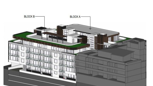 Bayside Council is considering a development proposal for a five-storey residential flat building of 45 units on Rocky Point Rd in Ramsgate. Picture: Supplied