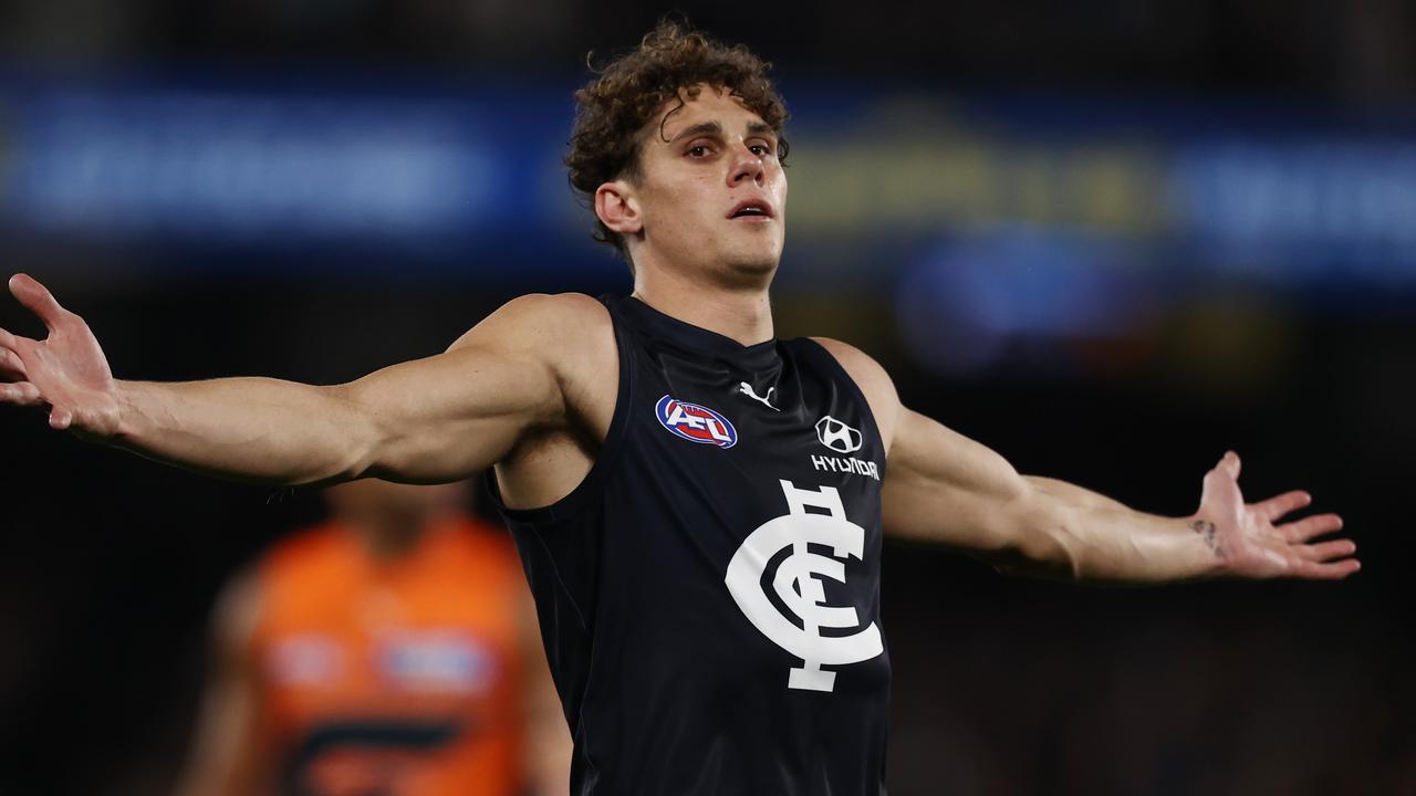 AFL Blues Coleman medallist Charlie Curnow reveals slipup Gold