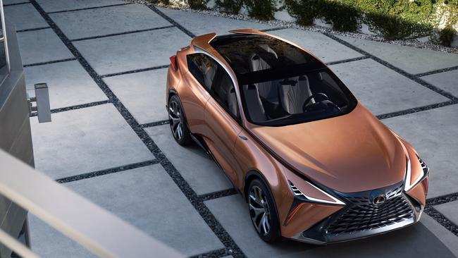 Lexus’s LF-1 Limitless Concept hints at a new couple-like SUV. Pic: Supplied.