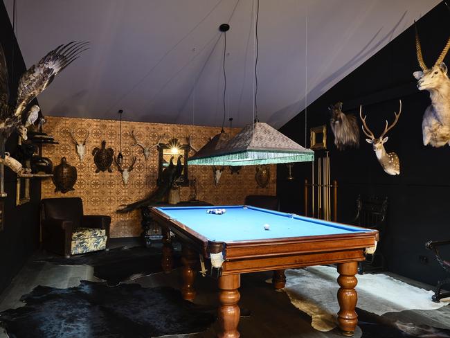 Gotta have a pool room. Picture: Derek Swalwell