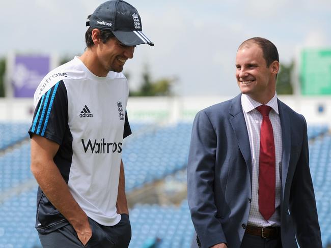 Alastair Cook has been given the ‘full backing’ of Andrew Strauss.