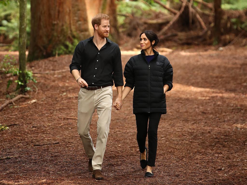 According to a source, Harry and Meghan will often take friends to the $4.5 million home. Picture: Phil Walter/Getty Images.