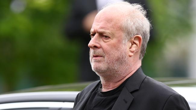 Michael Gudinski outside St Patrick's Cathedral. Picture: Getty Images