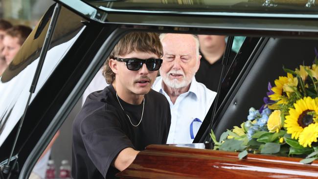 Funeral of Cameron Duce. Picture: Glenn Hampson