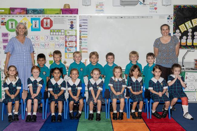 Whitsunday Christian College Prep Back Row:b0Mrs Elmarie Van der Westhuizen, Farraz Shahidullah, Asher Kriel, Alexander Youngsmith, Max Sophi, Elijah Rutland, Ronny Bennett-Bowden, Fletcher Nash, Mrs Anita Tuchy Front Row: Sky Pettigrove, Lacey Singlewood, Japji Dhot, Amilee Laurent-Meale, Olivia Serfontein, Siska Higgins, Tylah Shephard, Elena Hales, Phoebe Emmerson Picture: Michaela Harlow