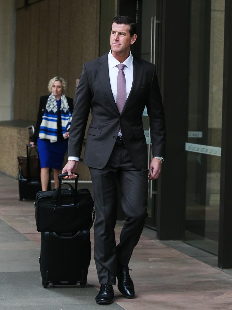 Mr Roberts-Smith arrives at court this week. Picture: NCA Newswire / Gaye Gerard