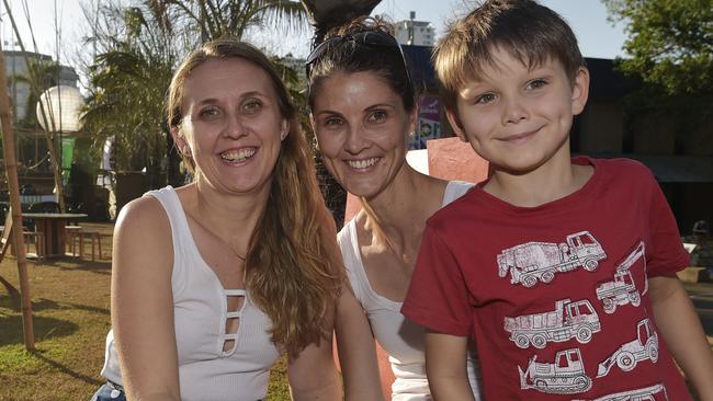 Rebecca Cooney, Amy Griffiths and Austin Griffiths Picture: Keri Megelus