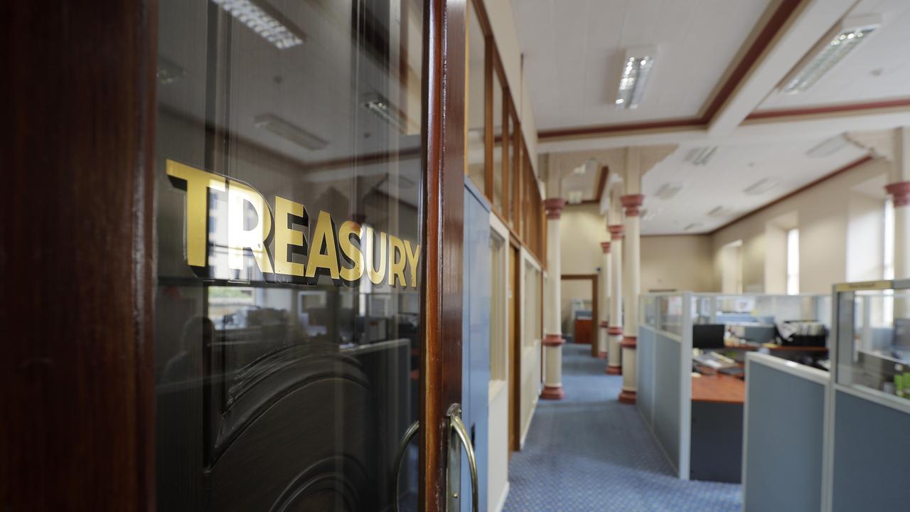 Interior of the Treasury Building Complex. Picture: RICHARD JUPE