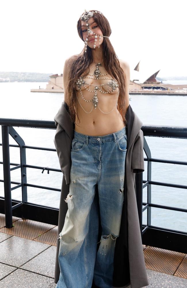 Imogen Anthony has been a staple of Australian Fashion Week for a decade. Picture: Marc Skinner / BACKGRID