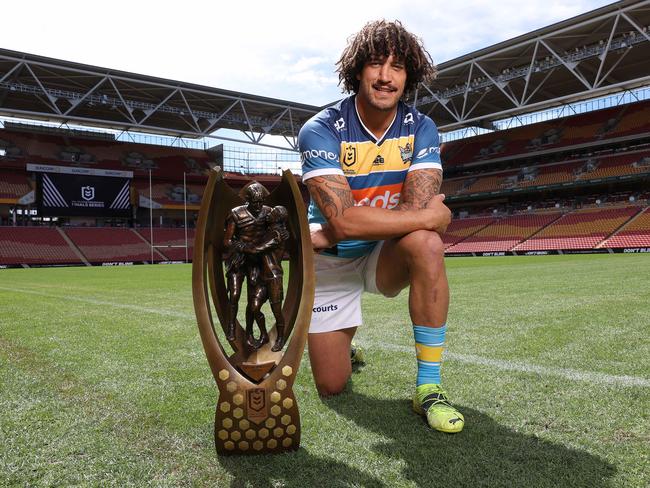 Kevin Proctor has gone from being co-captain at the Titans in 2021 to riding the pine in 2022. Picture: Liam Kidston