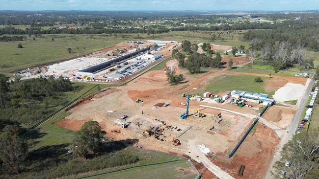 The site of the Bradfield city centre in the western Sydney aerotropolis. The site will eventually be part of the vast Aerotropolis surrounding Western Sydney Airport and span more than 11,000 hectares.