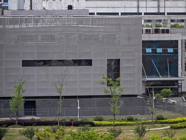 The P4 laboratory at the Wuhan Institute of Virology in Wuhan. Picture: AFP