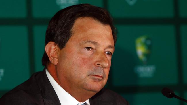 There is no clear picture on who should replace former Cricket Australia chairman David Peever, who resigned on Thursday. Picture: Aaron Francis/The Australian