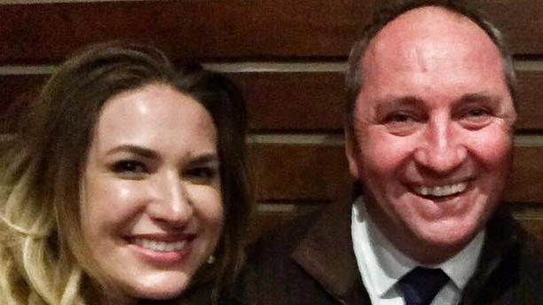 Vikki Campion and Barnaby Joyce. Source: Facebook