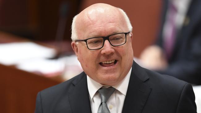 Attorney-General George Brandis slammed One Nation as election poison.