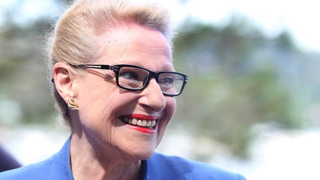 Mackellar MP Bronwyn Bishop at Clareville yesterday.