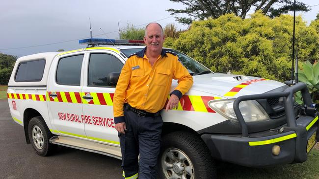 Group Captain NSW RFS Far North Coast Mark Eglington has been with the RFS for more than 30 years.