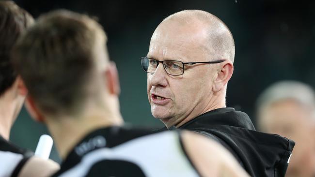 Port Adelaide’s attractive, high scoring football under coach Ken Hinkley has been applauded this season. Picture: Sarah Reed