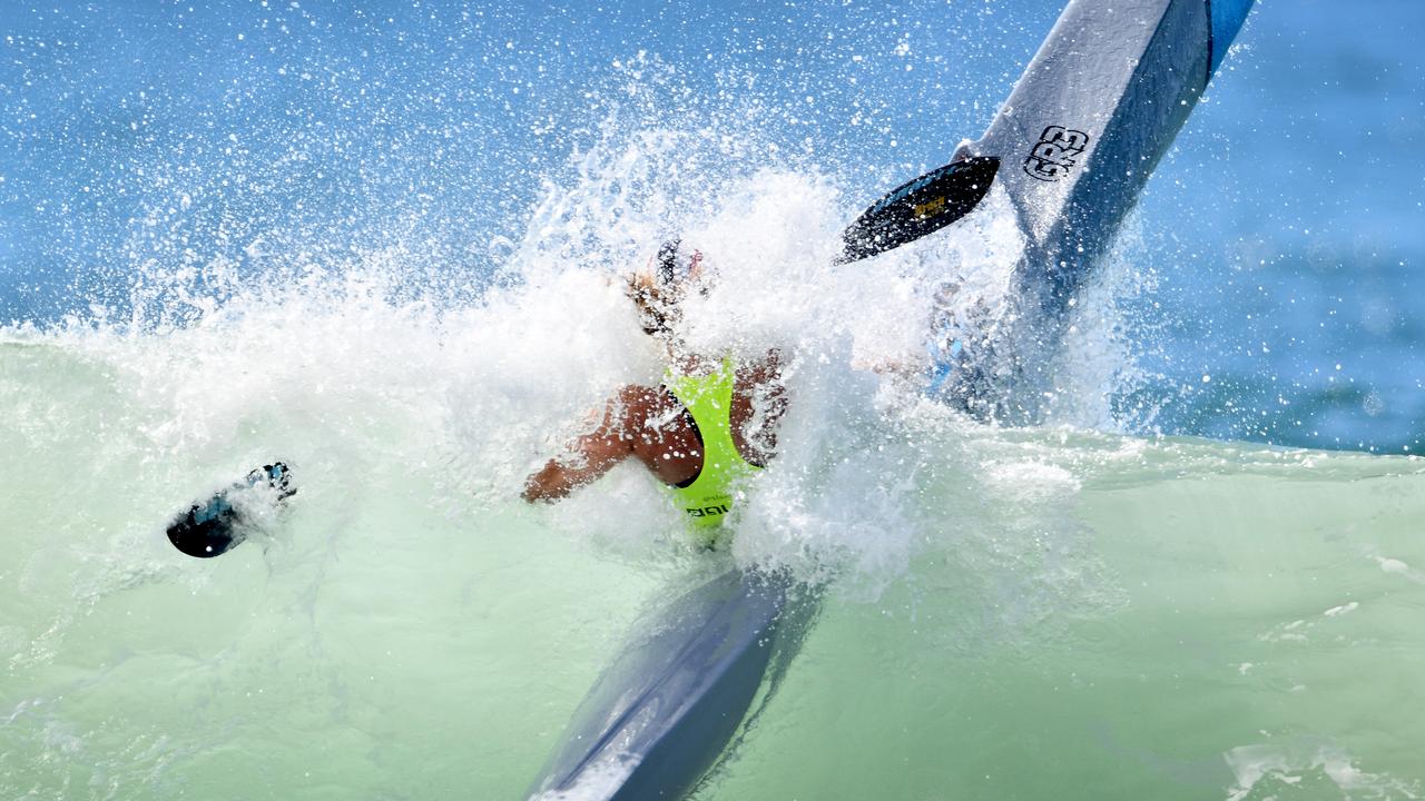 A Byron Bay athlete at Masters. Pictures: SLSA