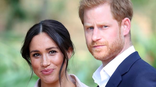 JOHANNESBURG, SOUTH AFRICA - OCTOBER 02: Prince Harry, Duke of Sussex and Meghan, Duchess of Sussex attend a Creative Industries and Business Reception on October 02, 2019 in Johannesburg, South Africa.   (Photo by Chris Jackson/Getty Images)