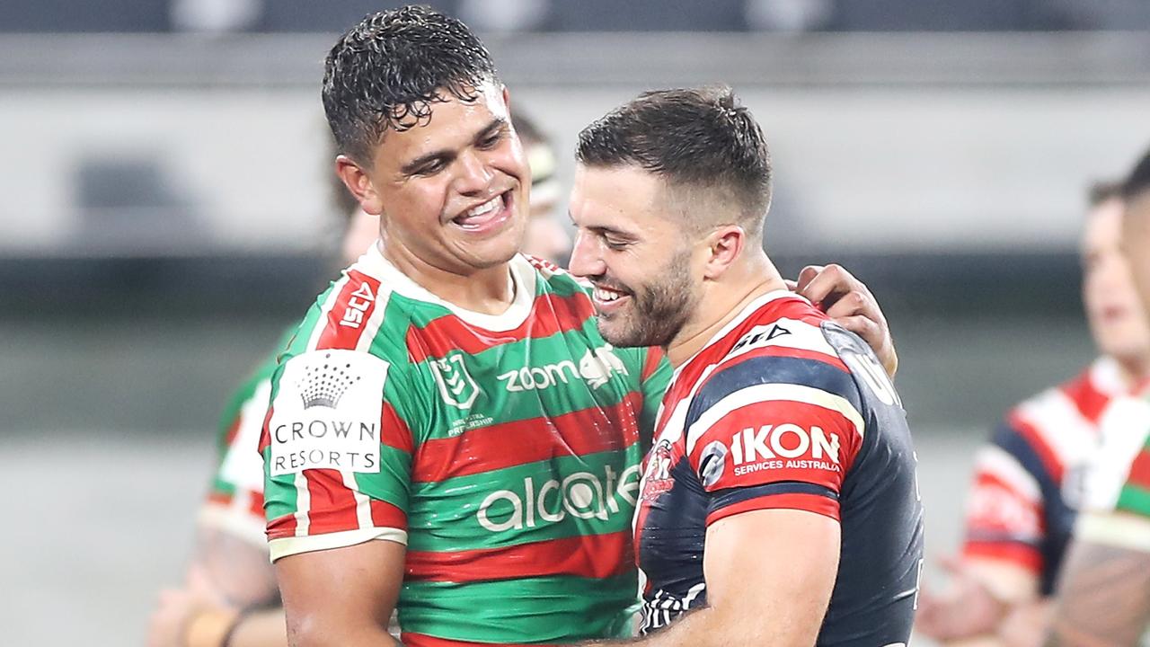 NRL 2021: Latrell Mitchell vs James Tedesco, South Sydney ...