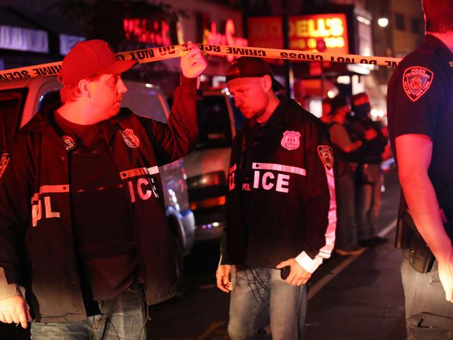 There have been several attacks on police in New York in recent days. Picture: Getty Images/AFP