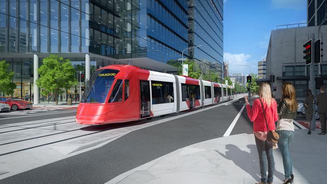 The business community wants the Parramatta Light Rail extended from Parramatta to Sydney Olympic Park.