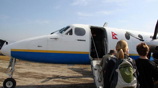 The size of Lukla's airstrip means it's not a place pilots want to push their luck