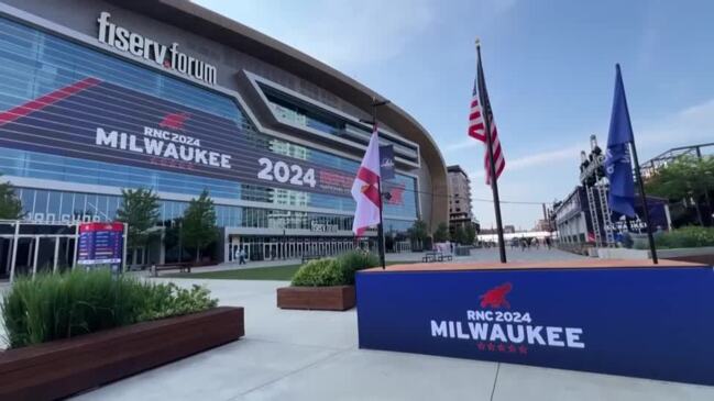 Republican convention attendees react to Trump shooting