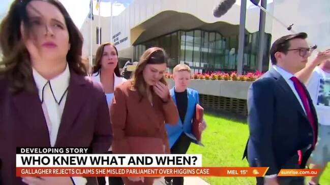 ‘Completely untrue’: Higgins war of words heats up (Sunrise)