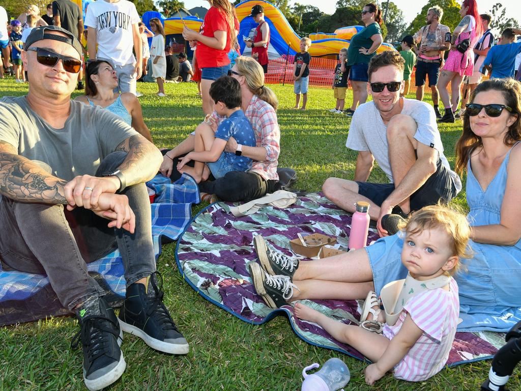 Mates Mike Mills with Dan Pierce, Sanna and Birdie.