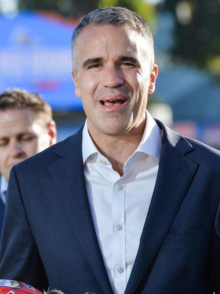 Premier of South Australia Peter Malinauskas at Norwood Oval. Picture: NCA NewsWire / Brenton Edwards