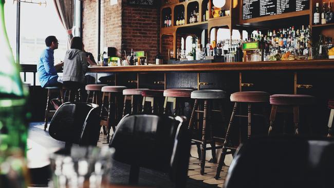 The famed bar seat. Picture: Luca Bravo via Unsplash