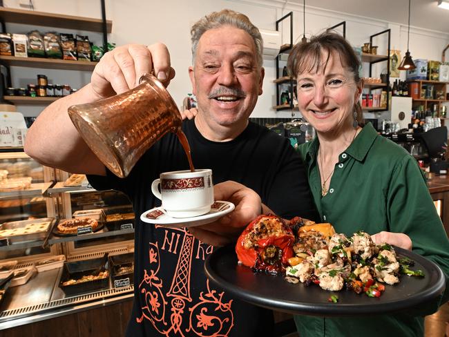 Hold for Kitchen Conf. Athos Cafe has recently opened in Strathmore, run by Philhellene owners John and Susie Rerakis. Picture: Josie Hayden