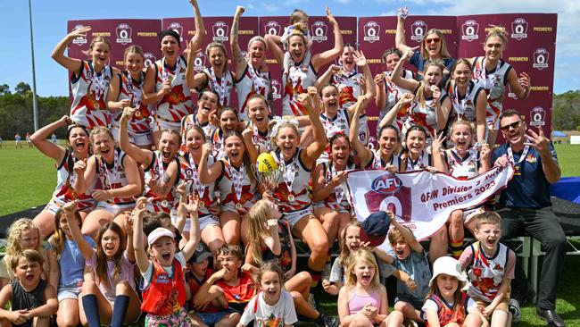 Noosa Tigers won the QFAW Div 2 North Seniors grand final. Picture: Supplied