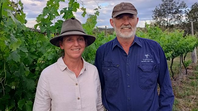 Twisted Gum owners Michelle Coelli and Tim Coelli decided to close their cellar door in August last year.