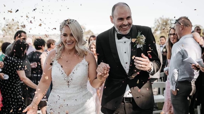 Former SA reality star Vlad Lalic marries Liz. pic: Supplied.