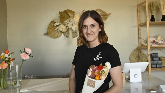 Ruby Lane Flower Co owner Emily Richardson.