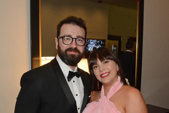 Daniel and Lauren Russell at Gold Coast Business Excellence Awards at The Star Gold Coast. Pic: Regina King