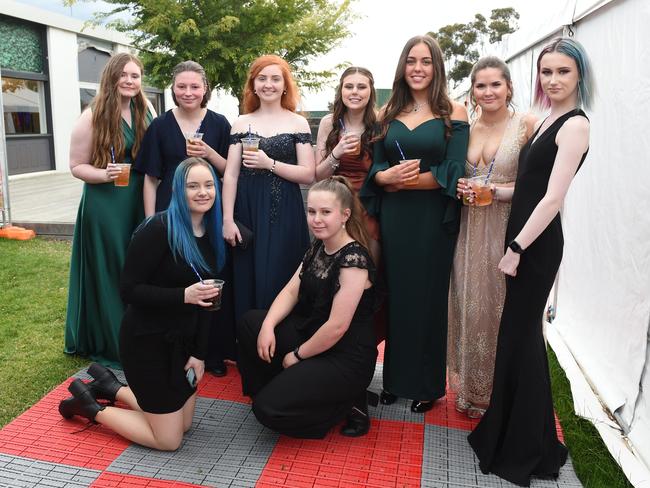 Matthew Flinders Girls Secondary College 2021 graduation. Picture: David Smith.