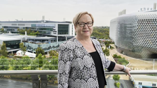 CMAX chief executive Jane Kelly at the facility's new facility in Adelaide's CBD. Picture Tom Roschi