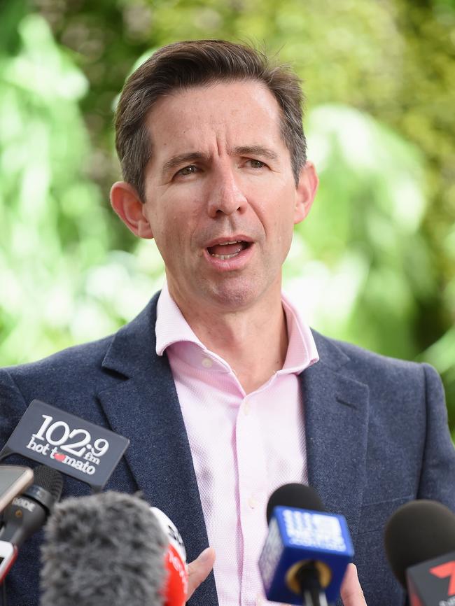 Federal Tourism Minister Simon Birmingham.