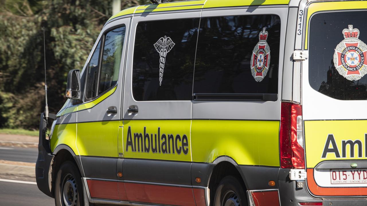 A teenager is fighting for life following a crash between a motor bike and bicycle on the Sunshine Coast.