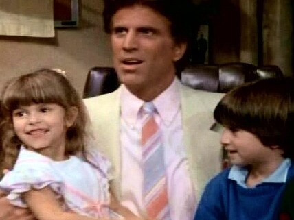 Judith Barsi, Ted Danson in an episode of Cheers.