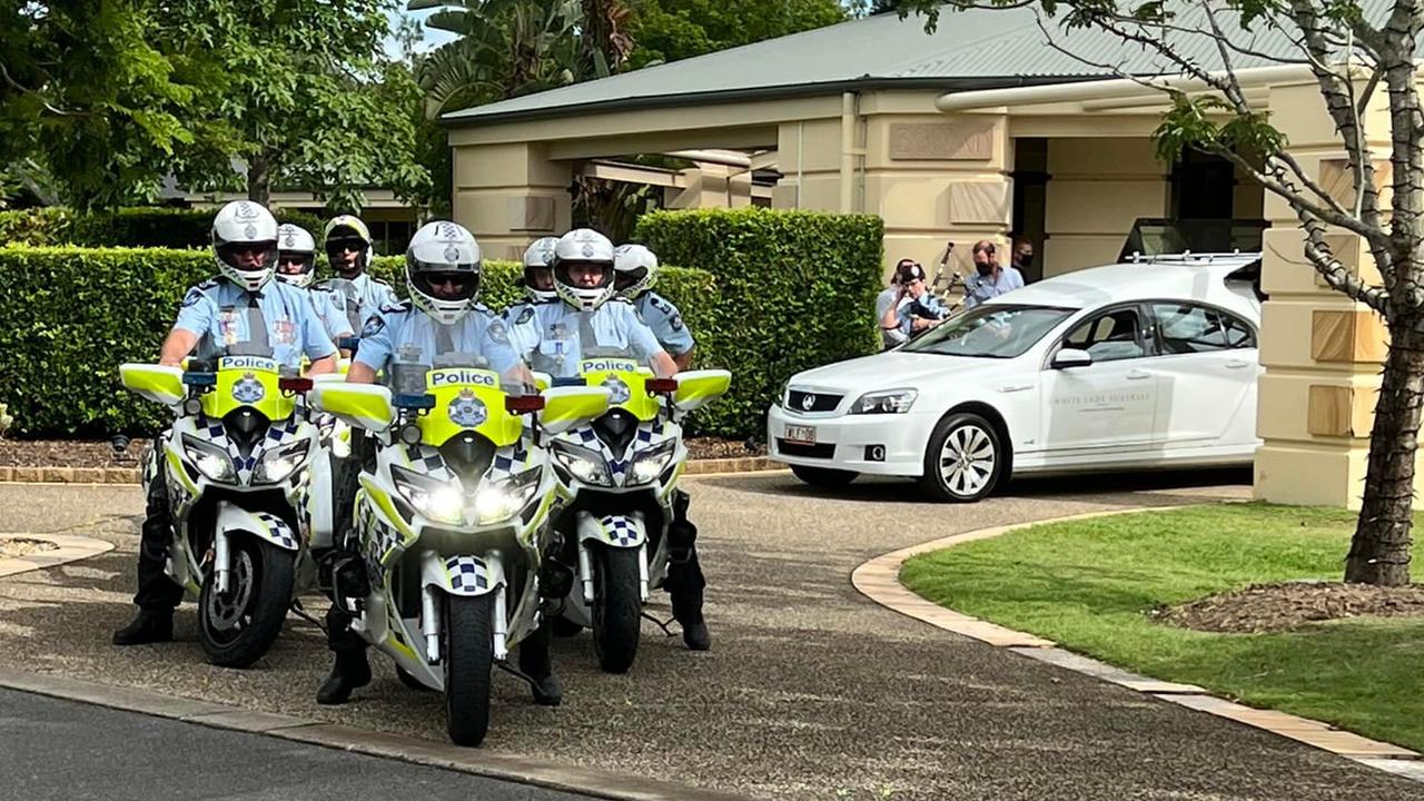 Snr Const. George is being remembered as a “larrikin” and proud husband and father. Picture: Facebook / Ian Leavers